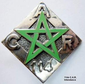 Intendance CAR 114 Maroc